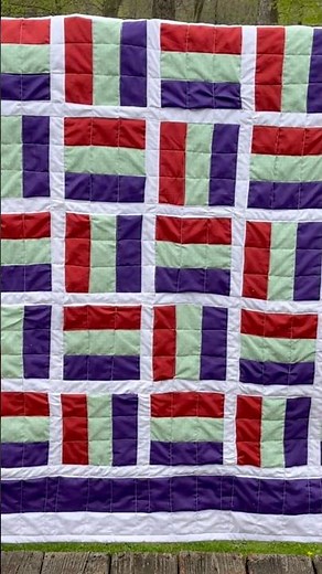 Quilt In A Day Easy Perfect For A Beginner Sewing Straight Lines ‪@sweetcountrylivinginmichigan‬