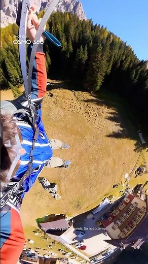 Wingsuit Flying in 360° POV | Extreme Glide with Osmo 360 🪂