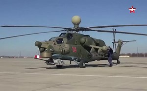 [MI-28] 俄罗斯米-28UB实弹演习