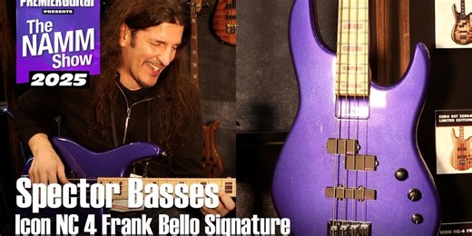 Unleash Your Power with the Frank Bello Signature Spector NC-4 Bass!