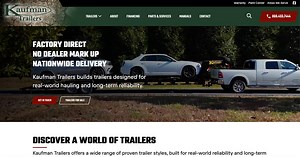 Drop Deck Flatbed Trailers For Sale | Kaufman Trailers