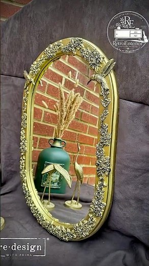 Turn a Plain Mirror Into Luxury Décor Using Moulds!
