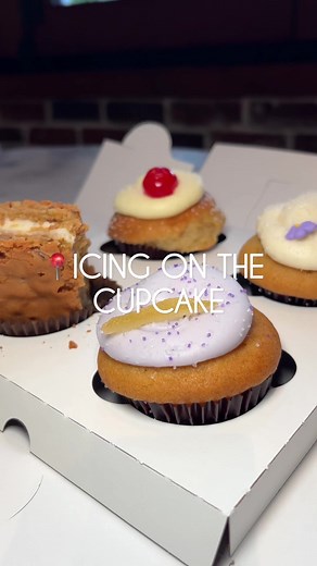 With our graduation party just around the corner, we’ve been on the hunt for the perfect cupcake spot. And guess what? I think we’ve found it!🧁🔥 @Icing On The Cupcake is a bakery that is famous for its daily homemade cupcakes with unique flavors, perfect for any occasion. We got 3 different cupcakes and a Blondie! All were really good and tasted very fresh. The base of the cupcakes were pretty similar, light and spongy but the frosting and fillings were so unique and very tasty. We both love t