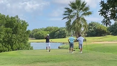 Anyone for a round of golf on Aruba? Hop over to The Links at Divi Aruba, located at Divi Village Golf and Beach Resort for a round of 9 or 18 holes and enjoy fresh air, great greens, and some competition. To book a tee time online, please visit https://fal.cn/3j3Ov To reserve a golf lesson, Wednesday or Friday tournament play, or get information on our course, gear rental, or get answers to golf-related questions, visit the concierge desk, contact the Pro Shop at 297-581-GOLF⁣⁣, or send an emai