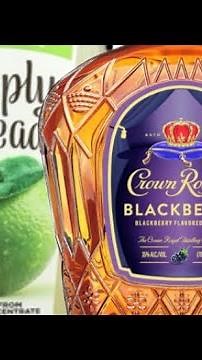 (21+ Content, Drink Responsibly) Crown Royal BlackBerry x Simply Limeade!