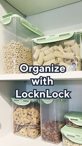 It's time to lock down your pantry organization skills😉 This LocknLock USA 7 piece stackable set is perfect for saving room in your pantry, while staying clean and organized ✅ Make sure to grab this LocknLock USA set! > https://qvc.co/locknlockpantry | QVC