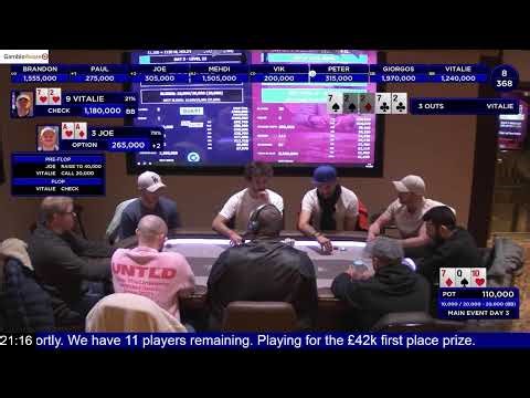 UK Open Mini Main Day 3