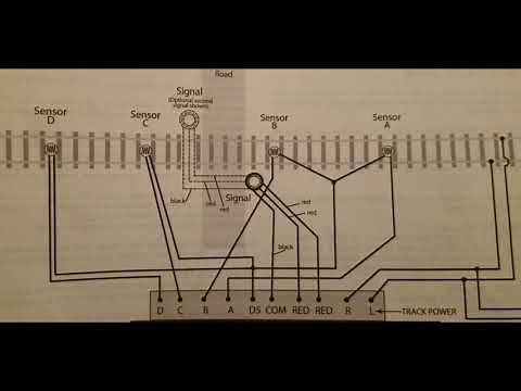 Wiring - Walthers crossing signal controller on DCC /DC Layout - Tutorial