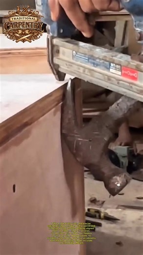 Hidden Hinge Drilling Tool Hack #woodworking #cabinetmaking #tools