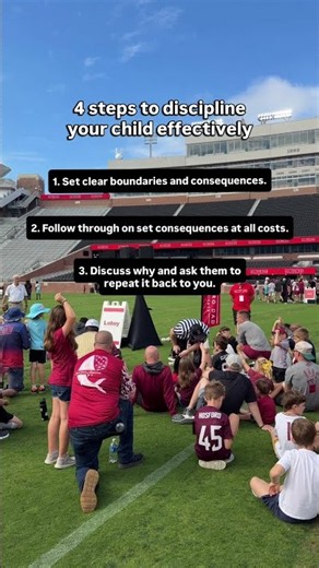 4 Steps to Discipline Your Child Effectively