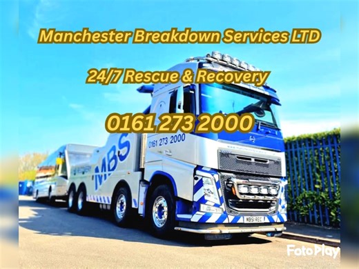 Manchester Breakdown Services LTD 1-3 Kay Street, Manchester M11 2DX 0161 273 2000  Manchester Breakdown Services – 24/7 Rescue & Recovery  Stranded? We’ve got you covered! Fast, reliable vehicle recovery, roadside assistance, and mobile tyre fitting across Greater Manchester—anytime, anywhere!  Call us 24/7 for immediate help! #ManchesterBreakdownServices #CoachRecovery #HGVRecovery | Manchester Breakdown Services LTD | Facebook