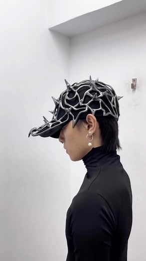 KNXT on Instagram: "It’s settled, accessories for your accessories makes them look 10x better! Designed by @elixir31012 and shot by @hyst_shop - #hat #cap #capaccessories #accessories #emergingfashion #newfashion #emergingfashion #dazedanddiscovered #DazedFashion #conceptualfashion #creativefashion #edgystyle #edgyfashion #newfashion"