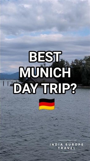 Munich Day Trip 🇩🇪 | Chiemsee's Historic Train, Ferry & Island Palace #Shorts
