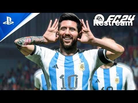 🇦🇷 Argentina LIVE 🏆 FIFA 24 World Cup 2026 Gameplay | Realistic Match Simulation