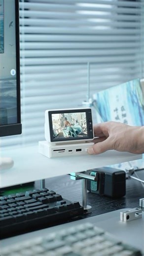 The Ultimate Desktop Accessory: Hagibis Screen Dock 🖥️ #shorts