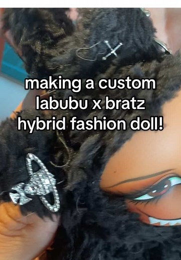 Creating a Custom Labubu Bratz Doll from Scratch