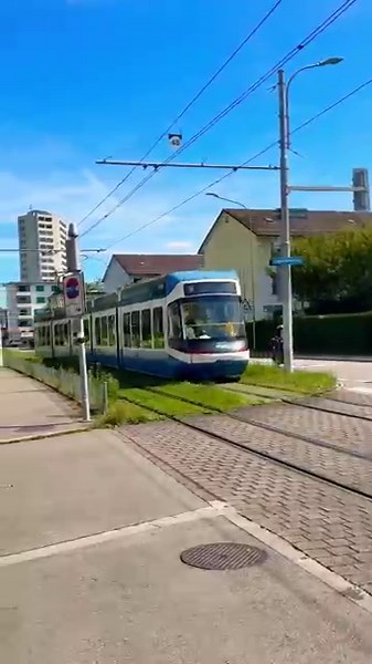 Zurich Trams in 30 Seconds 🚋✨