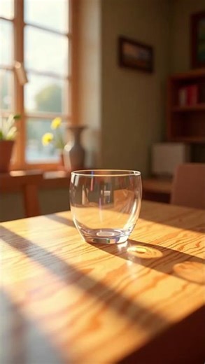 The Prism Cup | A sunbeam. A glass cup. And suddenly — magic rainbow everywhere! 🌈🐾 #Shorts