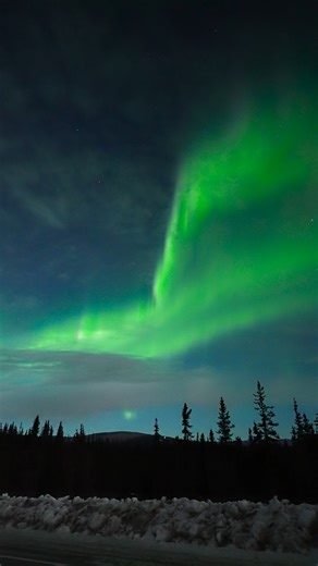 51K views · 4.5K reactions | The aurora was so bright that we had to pull over. | Vincent Ledvina - 'The Aurora Guy' | Facebook