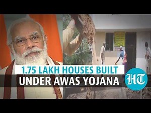 'Govt schemes made with right intentions reach beneficiaries': Prime Minister Narendra Modi PM Modi inaugurated 1.75 lakh houses built under PM Awas Yojana in Madhya Pradesh. | Hindustan Times