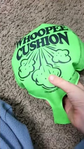 How to use whoopee cushion best way.