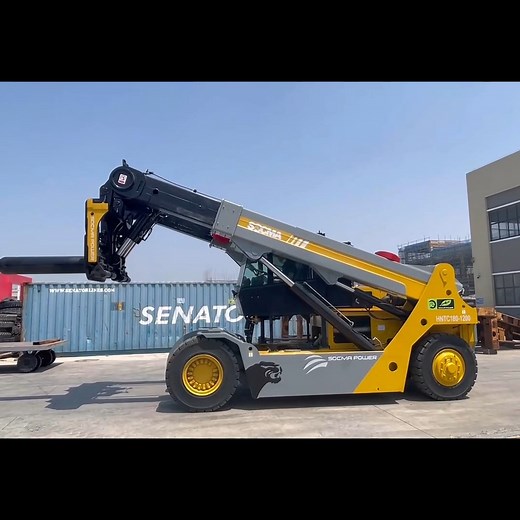 SOCMA HNTC180 double boom container operation heavy-duty telehandler Equipped with Cummins QSB6. 7 diesel engine ZF transmission Meritor Wet brakes 6m lifting height Email: jason@socmachinery.com WhatsApp: 86 18950086585 Website: www.socma-forklift.com #socma #heavyequipment #telehandler #industrialequipment #logistics #rental #materialhandling | Jason Liu Socma