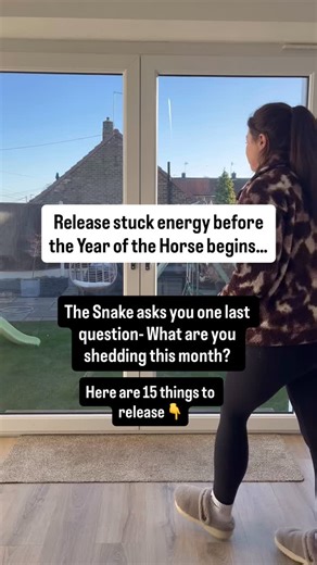 Amie | Feng Shui Consultant on Instagram: "Step into the Year of the Horse with clarity and ready to move forward. What you’ve shed this year makes space for expansion, direction and freedom. Before the Year of the Fire Horse begins in February, here are 15 things to release: 1. Broken or unused items- Clearing what no longer serves a purpose or brings joy. 2. Clutter tied to old versions of yourself- Making space for who you’re becoming. 3. Clothes that no longer fit or feel like you- Choosing 