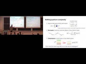 Roger Melko, University of Waterloo: Machine Learning Quantum Physics