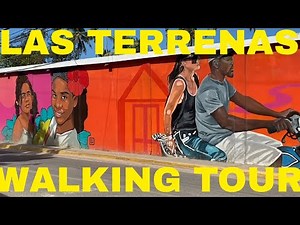 LAS TERRENAS: WALKING TOUR| SUPERMARKET | SHOPS| TRAVEL VLOG 2023 | DOMINICAN REPUBLIC