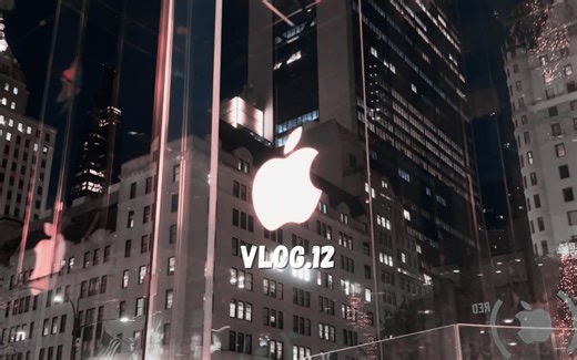 全球唯一24小时营业的Apple Store | 纽约深夜闲逛｜粉男VLOG.12