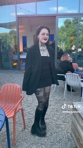 All Black Tattooed Love Story: A Unique Wedding