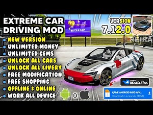 Extreme Car Driving Simulator Mod Apk Terbaru 2026 v7.12.0 - Unlimited Money & Unlock All Cars