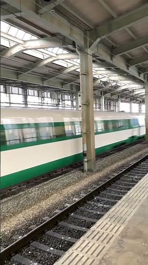 上越新幹線 とき311号 長岡駅通過