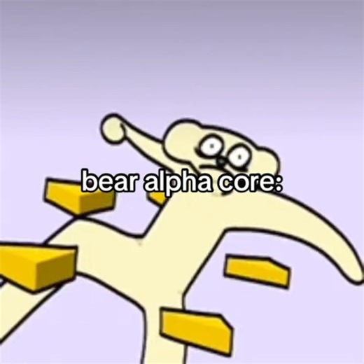 bear alpha core #bearalpha #roblox #memes #fypシ