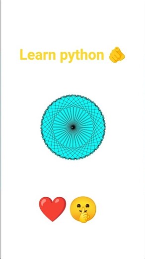 learn python programming| import turtle| #python #viral #coding #shorts