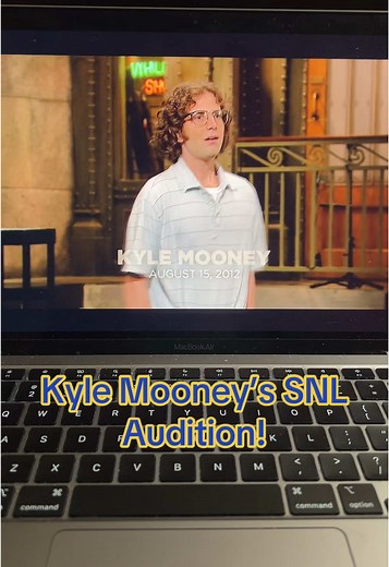 Kyle Mooney's Unique SNL Audition Footage