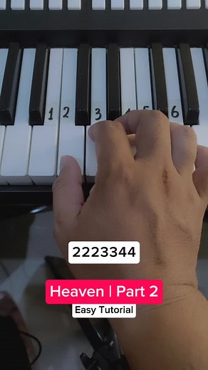 Heaven by Bryan Adams: Easy Piano Tutorial