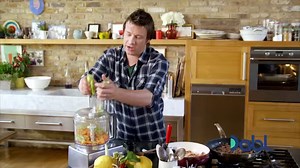TONIGHT'S DINNER IDEA! Have you ever tried squeezed roasted potatoes? Check out this cool technique to add a bit of fun dimension to your potatoes. Oh, and there's some beef hash, too! Jamie Oliver makes it easy! Watch Jamie's 30 Minute Meals on #Dabl for more simple recipes. Visit https://bit.ly/2sGTUwA for where to watch. | Iconic TV Moments