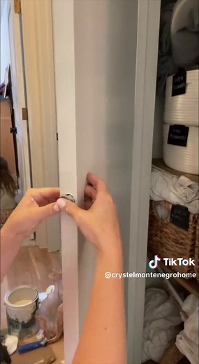 Let’s update these old 70s doors!#door #transformation #inexpensive #diy