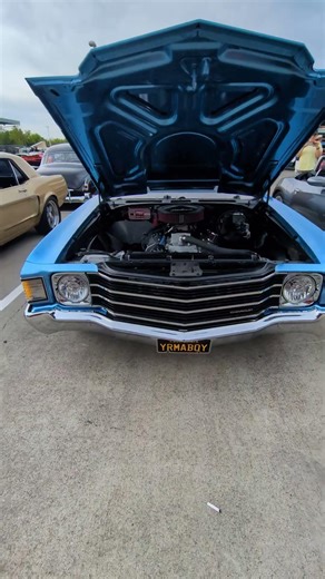 1972 Chevrolet Chevelle SS – Classic Pro-Street Muscle (Medium Blue)