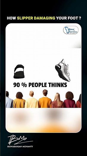 How Slippers Are Damaging Your Feet 😱 | Foot Care Awareness