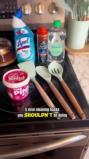 24K views · 213 reactions | Back to save your time with another list of viral cleaning hacks you shouldn’t be doing 識✨ #clean #cleaning #cleanup #room #reels #reelsfb #reelsviral #reelsvideo #cleaningmotivation #fyp #Satisfying | Rebecca C. Ables | Facebook
