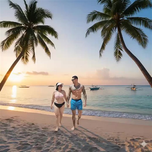 Shower me with your love walking on a beach holding hands in a nice view #Queenlea