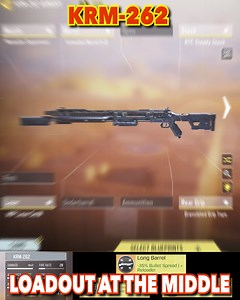 KRM-262 BR Loadout And Configuration | LACS