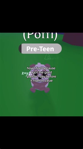 Excited About My New Giant Panda in Adopt Me!