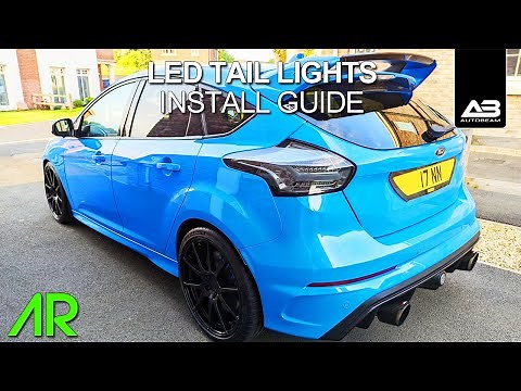 AUTOBEAM LED TAIL LIGHTS INSTALL! | FOCUS RS