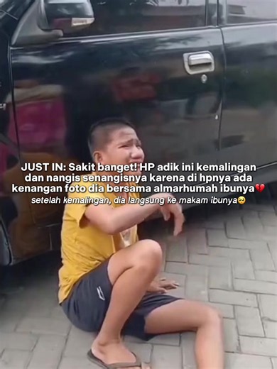 Yang ambil hp adiknya bener bener jahat banget😭 #fyp #viral #maling #polisi