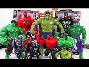 Marvel Hulk Smash~! Hulk Review and Venom vs Hulk ! Avengers Hulk Collection | Charles Hero Movie