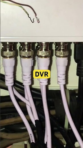 HD Camera Installation || How to coneect Router To DVR || DVR online kse kre #dvr #camera #shorts