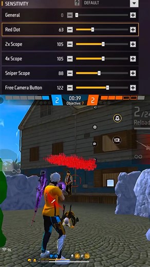 Free Fire Headshot setting 2026 ⚡ Best Sensitivity Settings ⚙️| Sensitivity + Hud Settings Free Fire